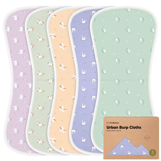Luna Pack Urban Burp Cloths