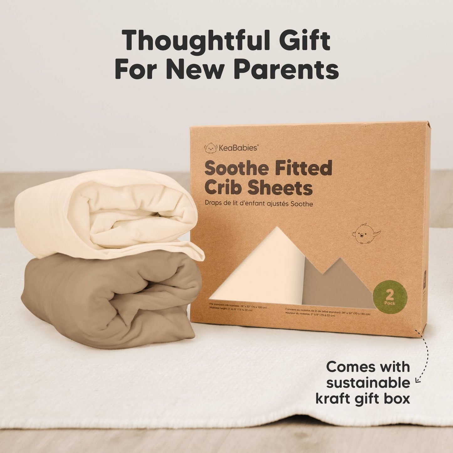 Pecan Pack Fitted Crib Sheet