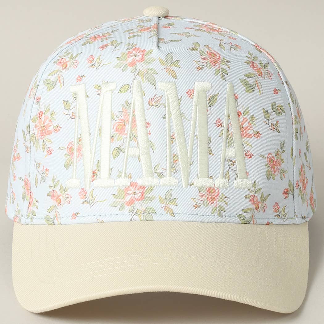 Mama Flower Trucker Hat