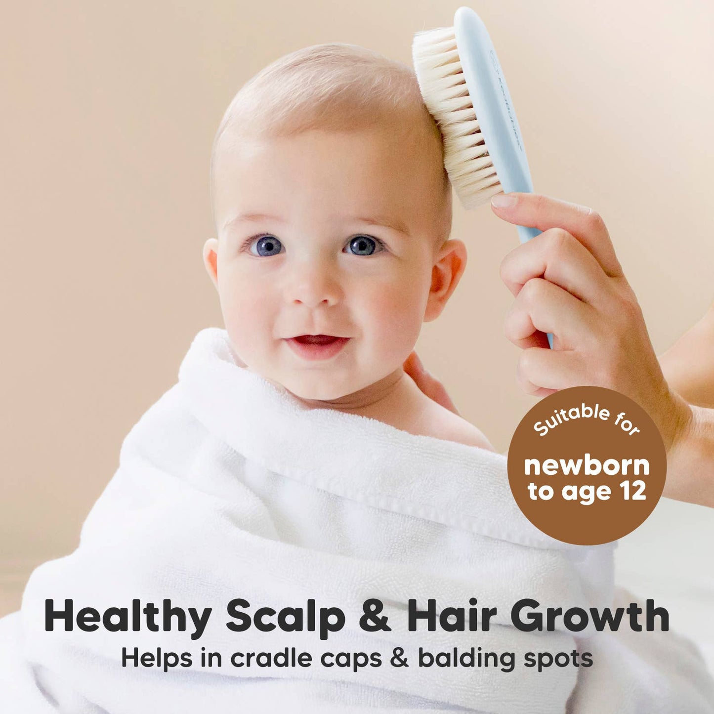 Frost Baby Hair Brush and Comb Set
