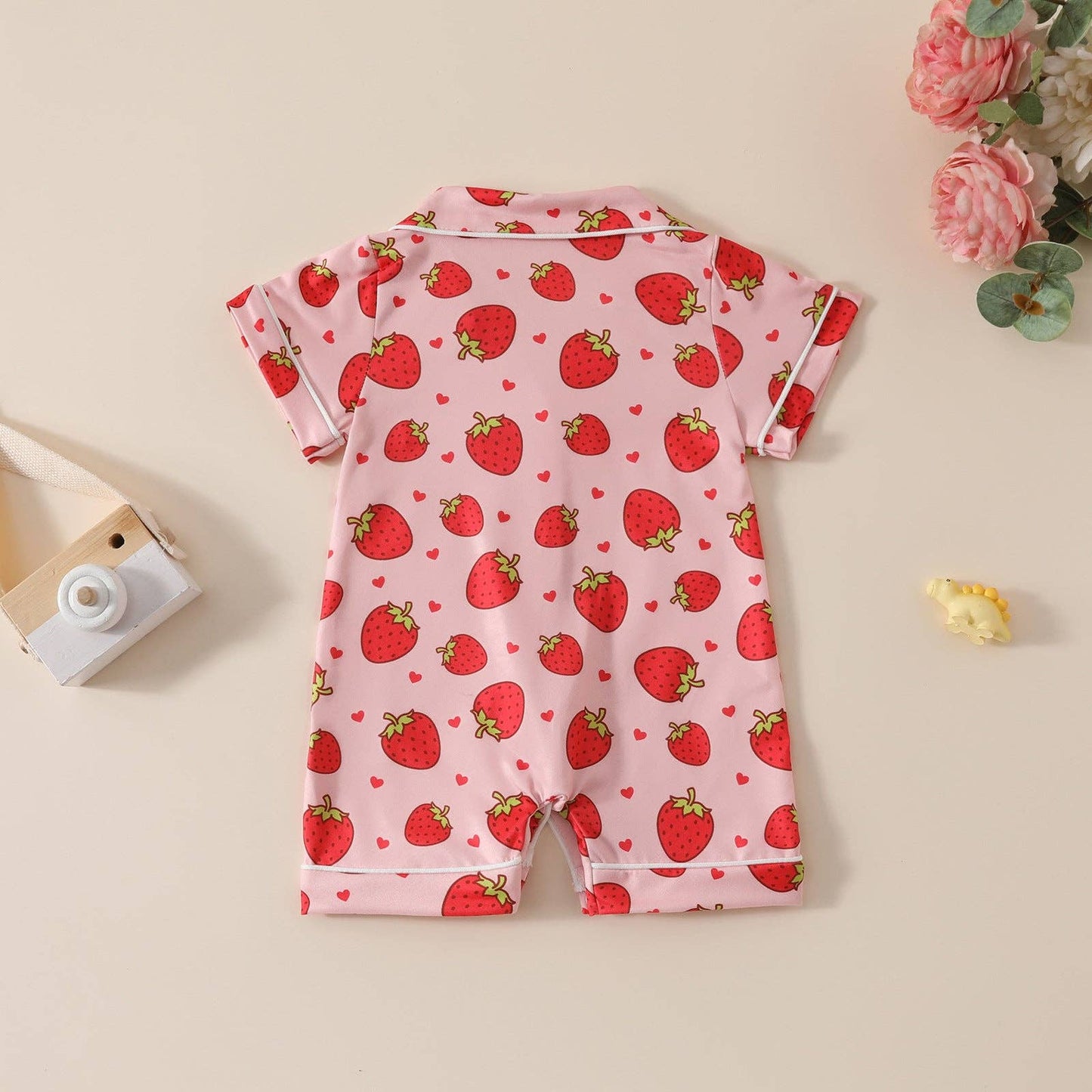 Girly Girl Pajama Romper