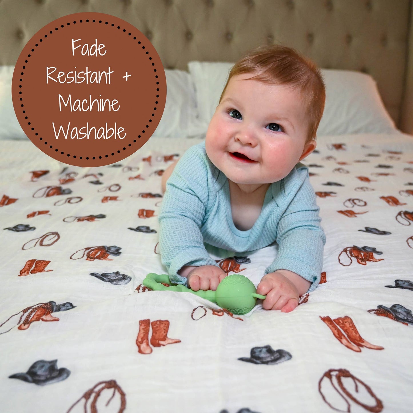 Western Swaddle Blanket