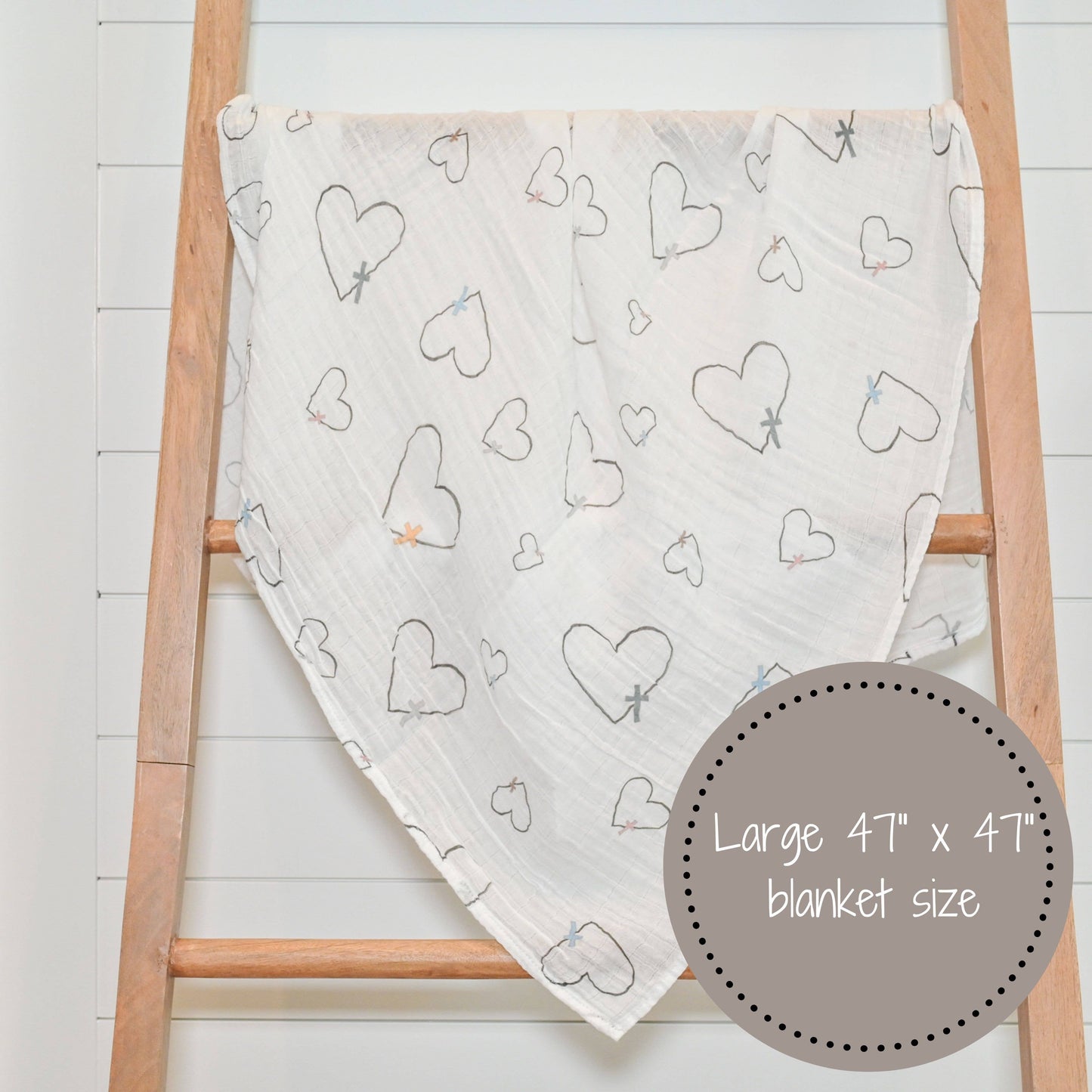 The Love of Christ Swaddle Blanket