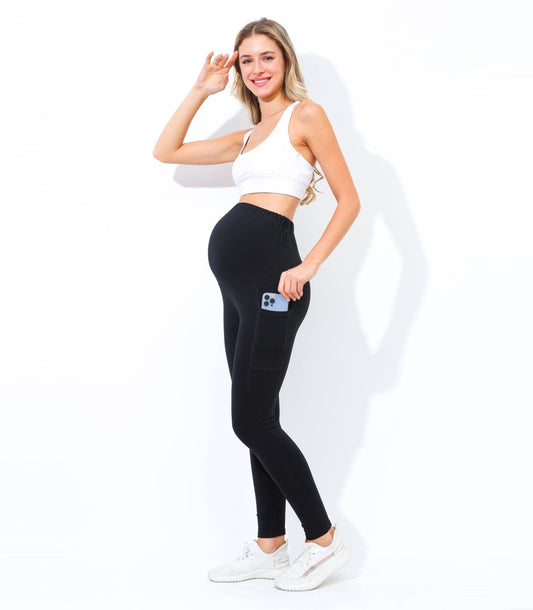 Maternity Leggings - Black