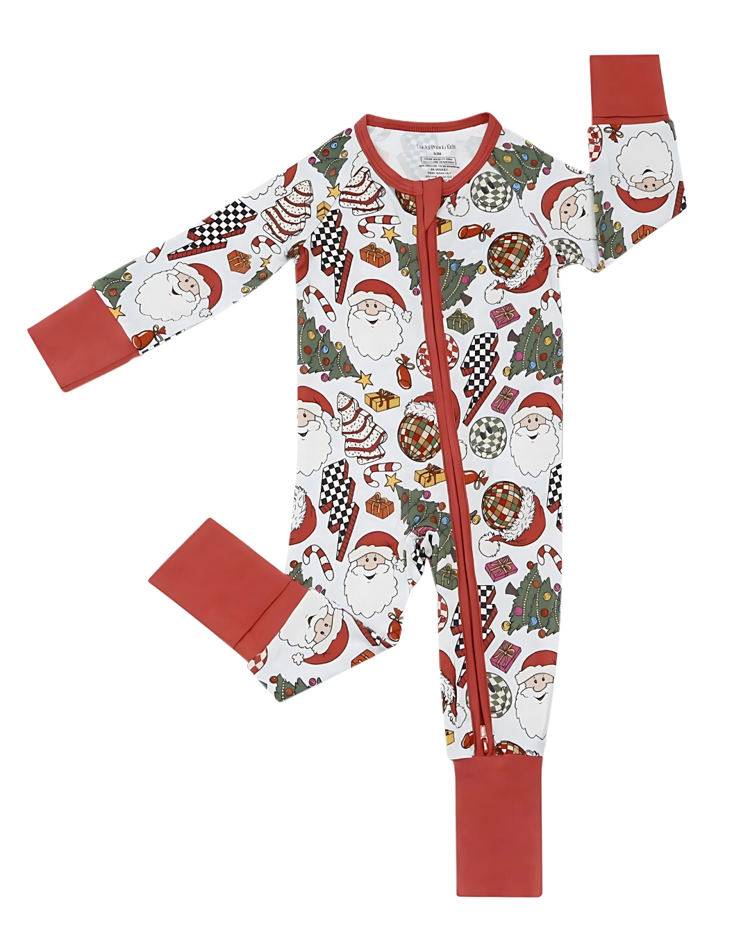 Retro Christmas Zippy Pajamas