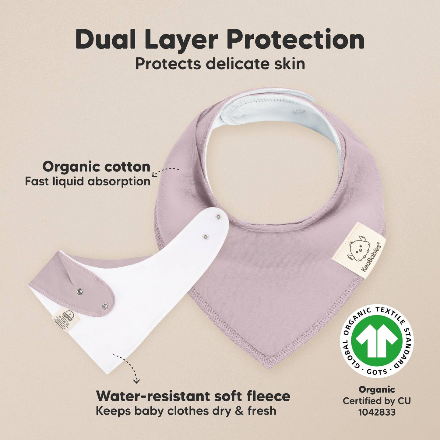 Embrace Pack Baby Bandana Bibs