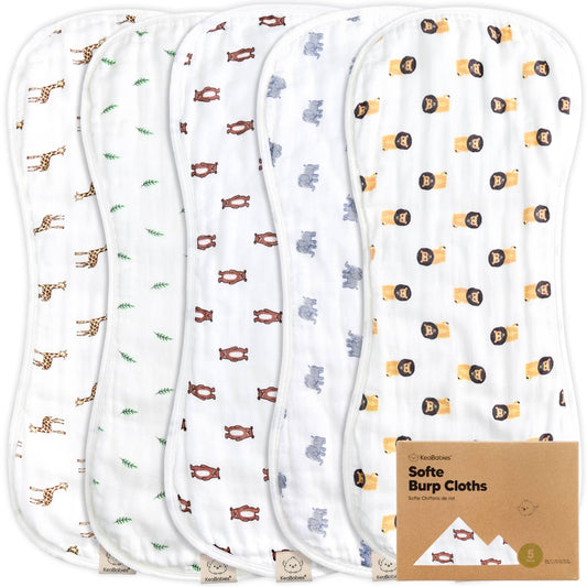 The Wild Pack Softe Burp Cloths