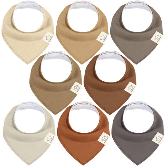 Terracotta Pack Bandana Bibs