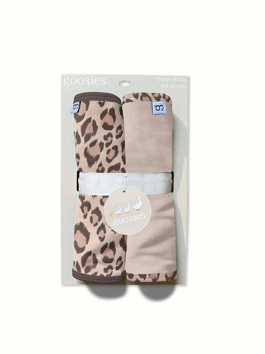 Classic Leopard - Burp Cloth Set