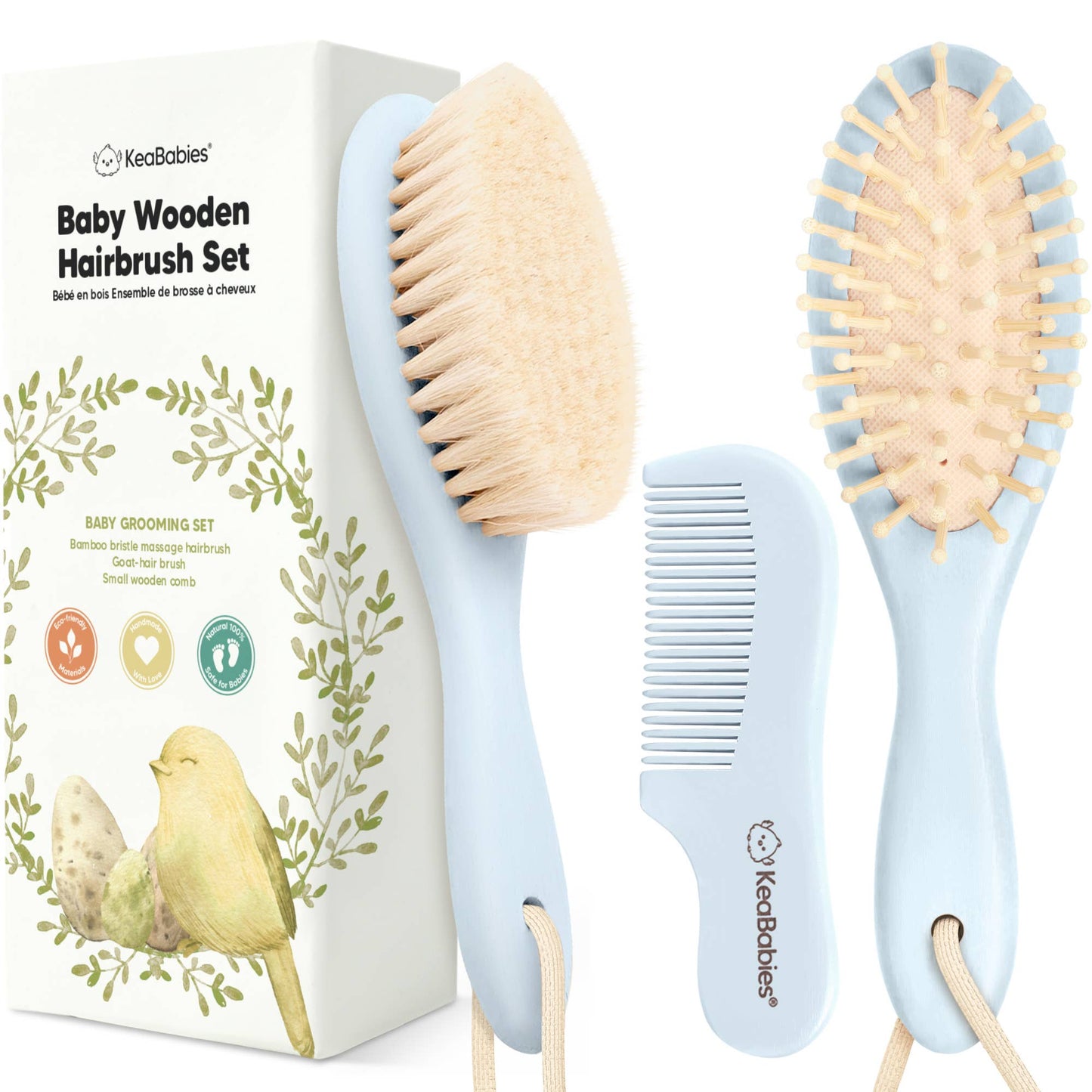 Frost Baby Hair Brush and Comb Set