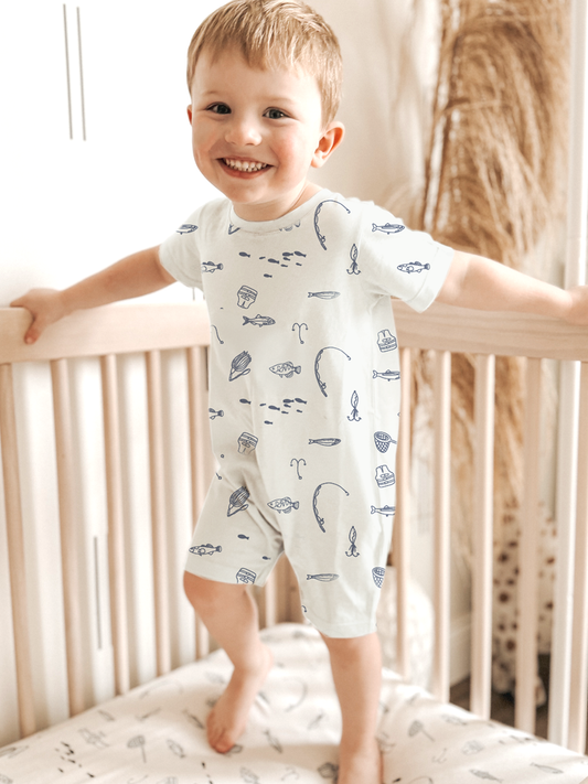 Cotton Shortie Romper