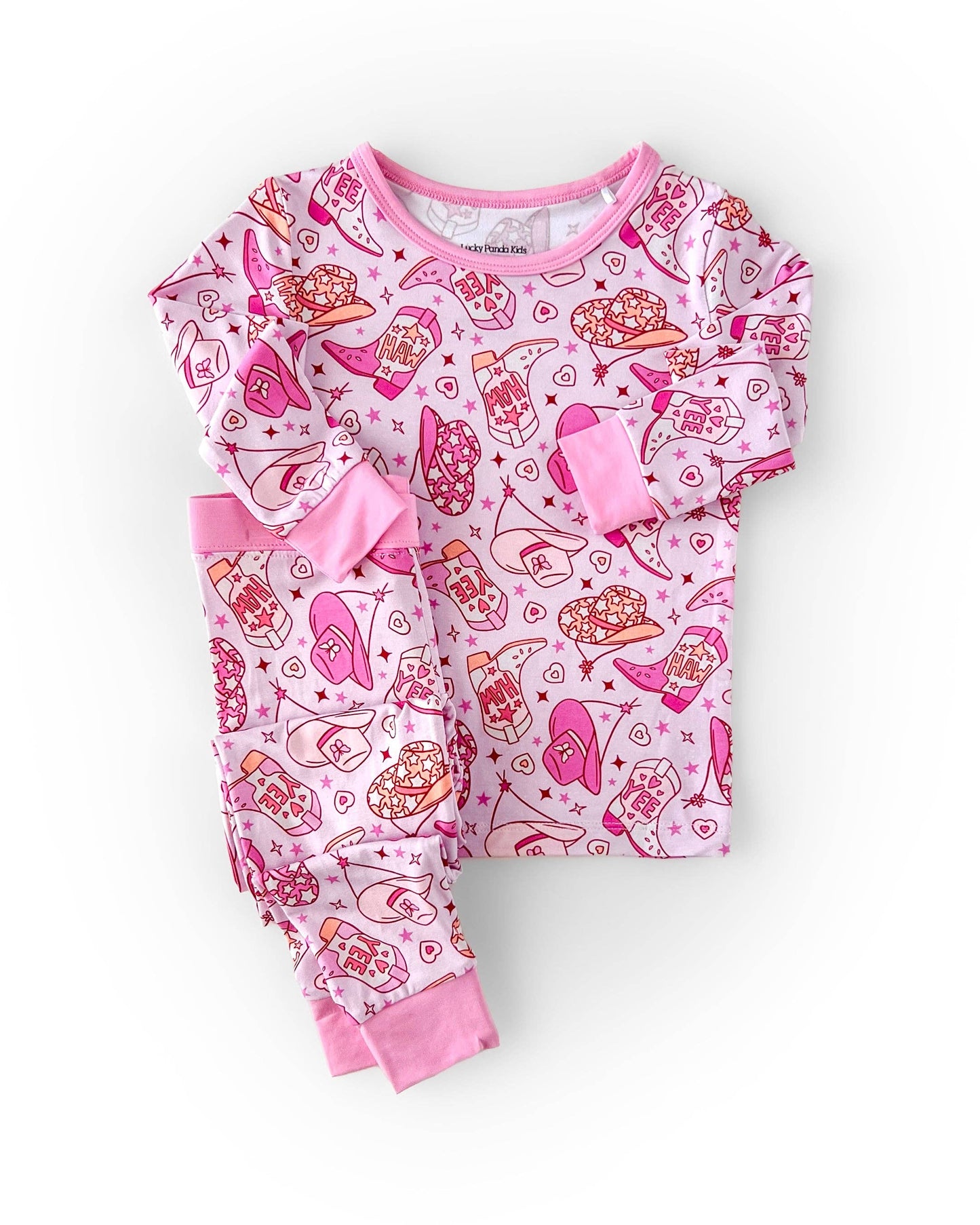 Two Piece Set | Pink Cowgirl