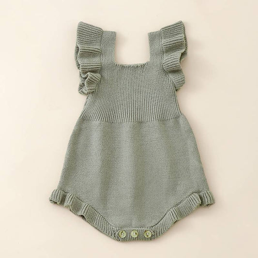 Fall Knitted Romper