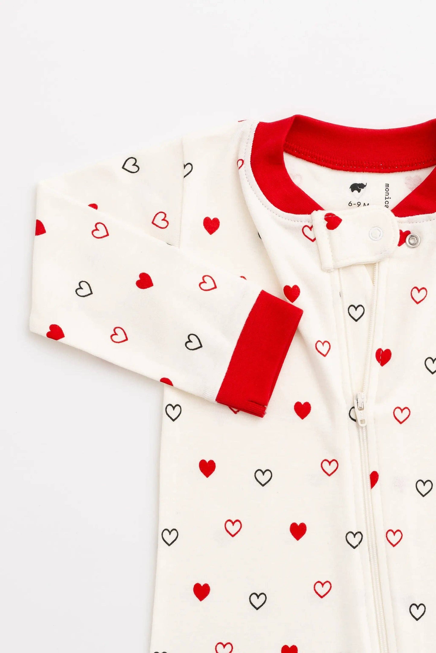 Doodle Hearts Zippy PJs