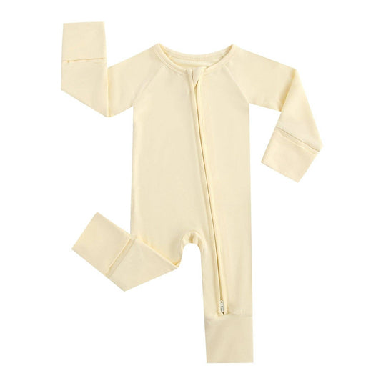 Sunshine Zippered Baby Romper | Newborn