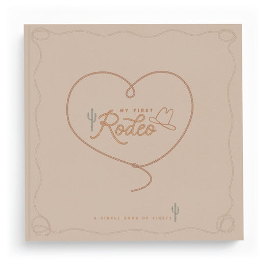 My First Rodeo - Baby Memory Book