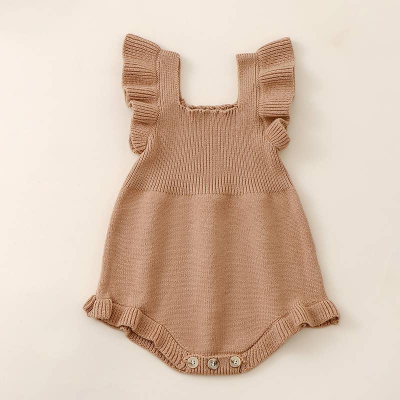 Fall Knitted Romper