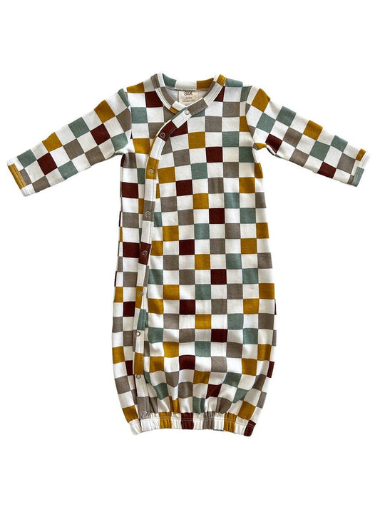 Cannoli Checkerboard Gown