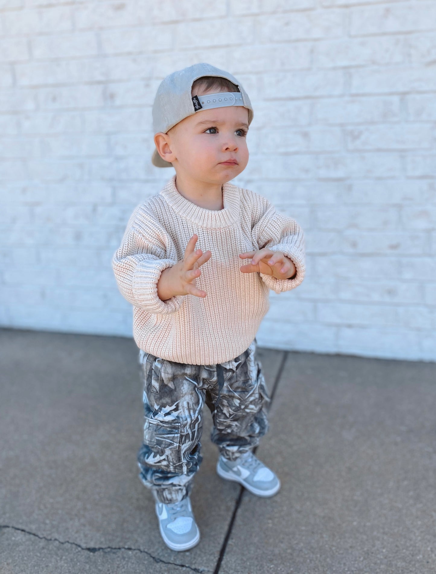 Chunky Knit Sweater | Vanilla