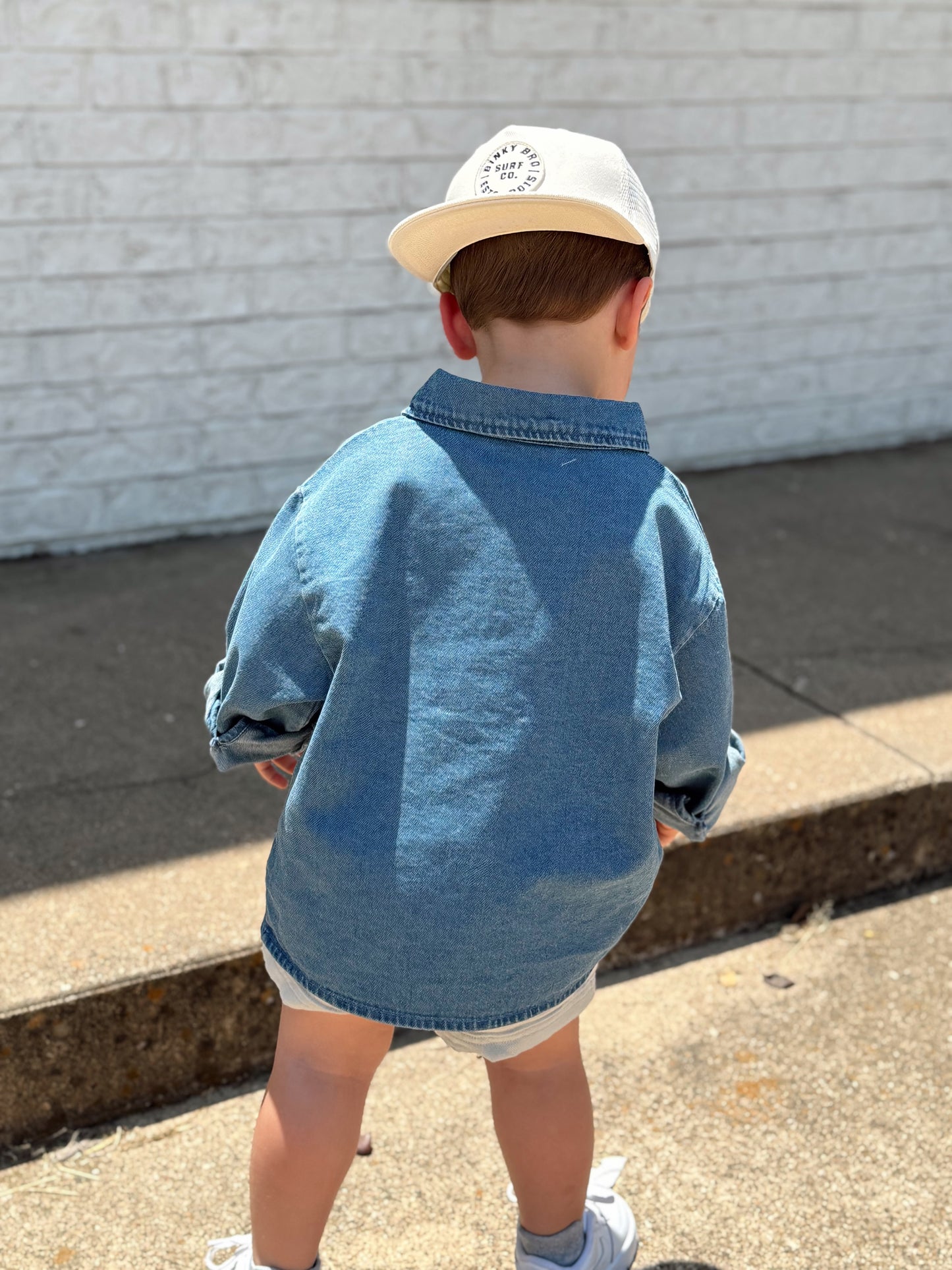 Grandy Denim Button Down