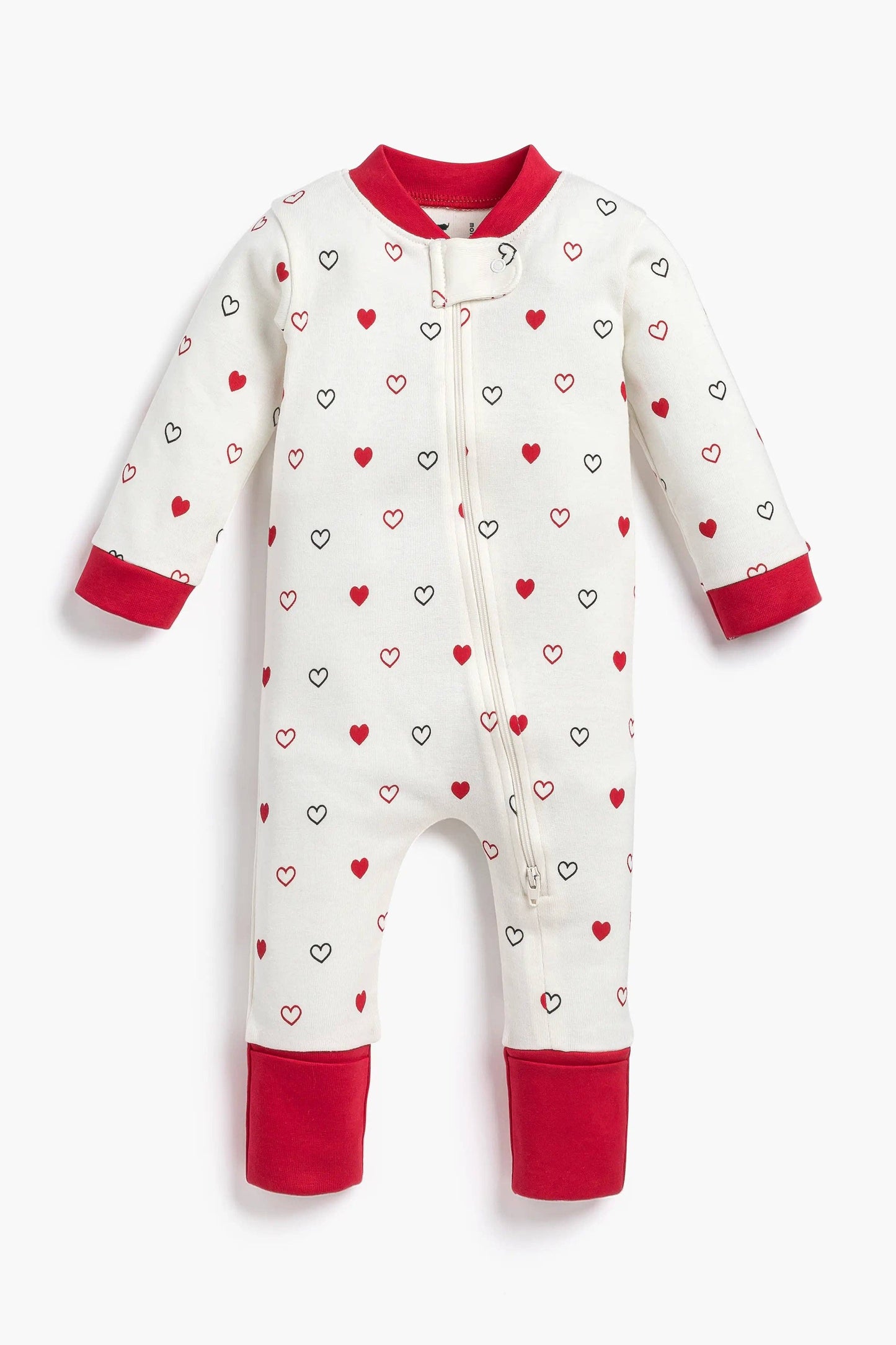 Doodle Hearts Zippy PJs
