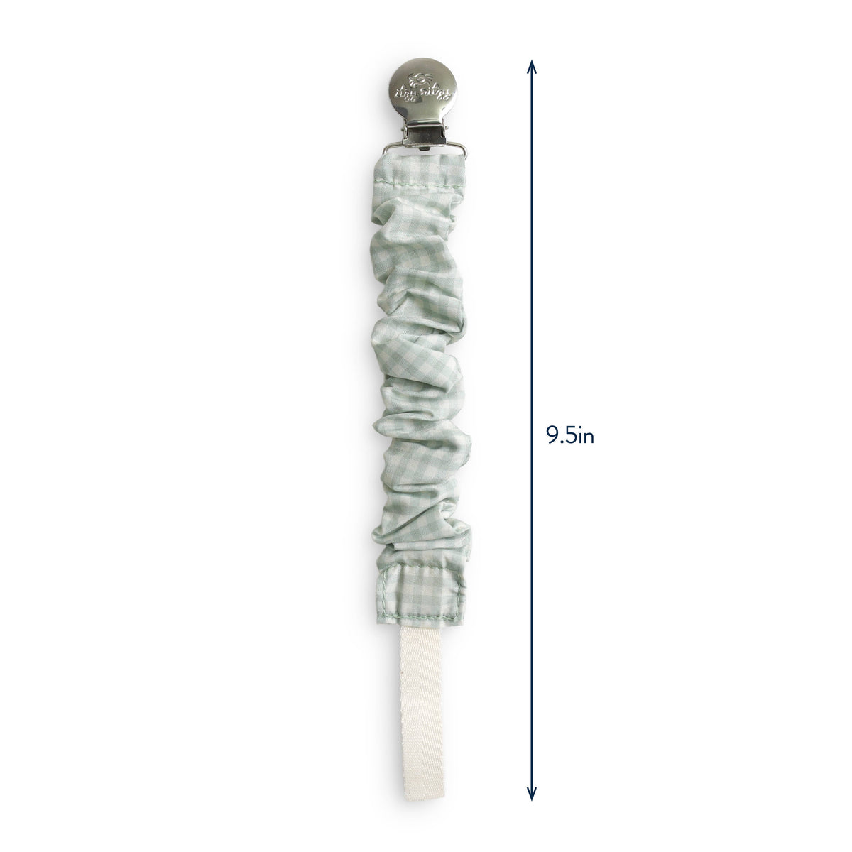Ritzy Cinch™ Green Gingham - Pacifier Strap