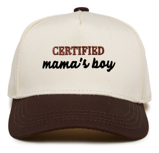 Certified Mama's Boy Cap