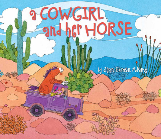 Cowgirl and Her Horse by Jean Adams