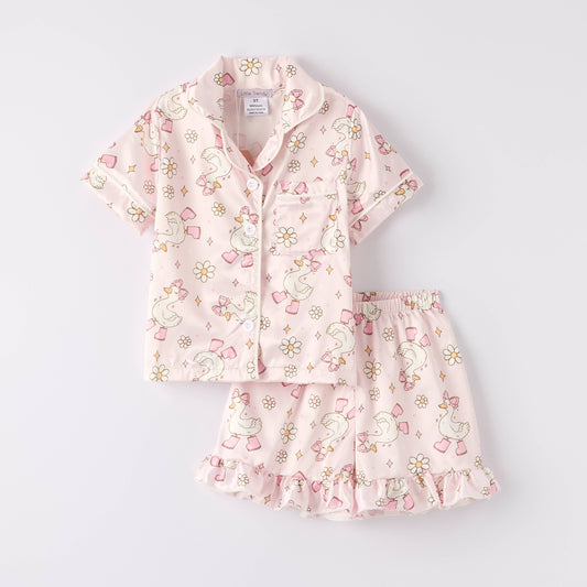 Silly Goose Silky Pajamas - Mommy & Me