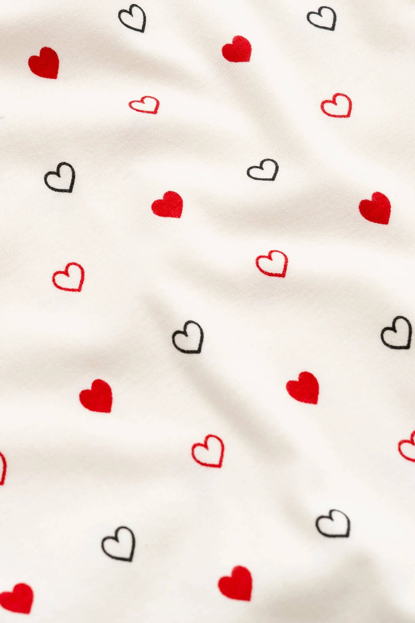 Doodle Hearts Zippy PJs