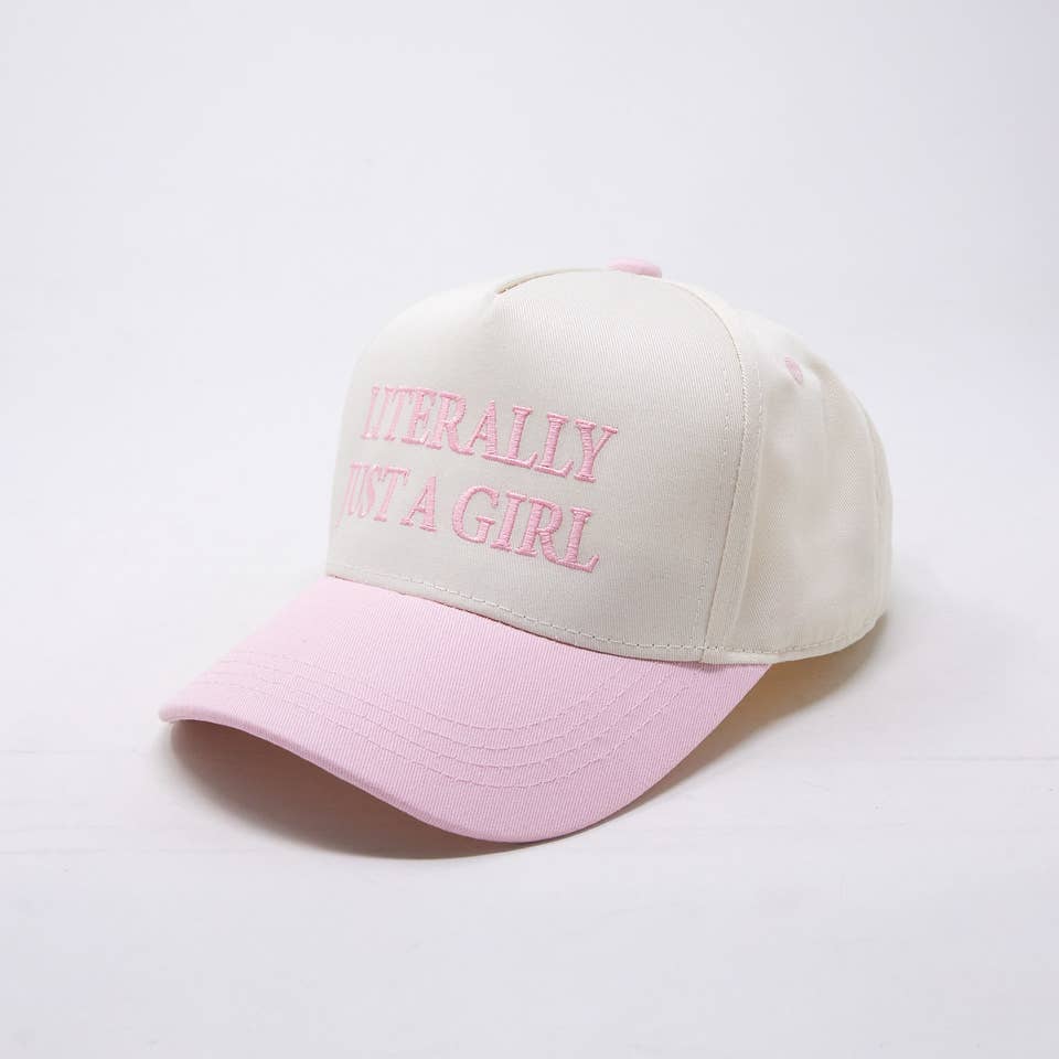 Literally Just a Girl - 2-Tone Cap
