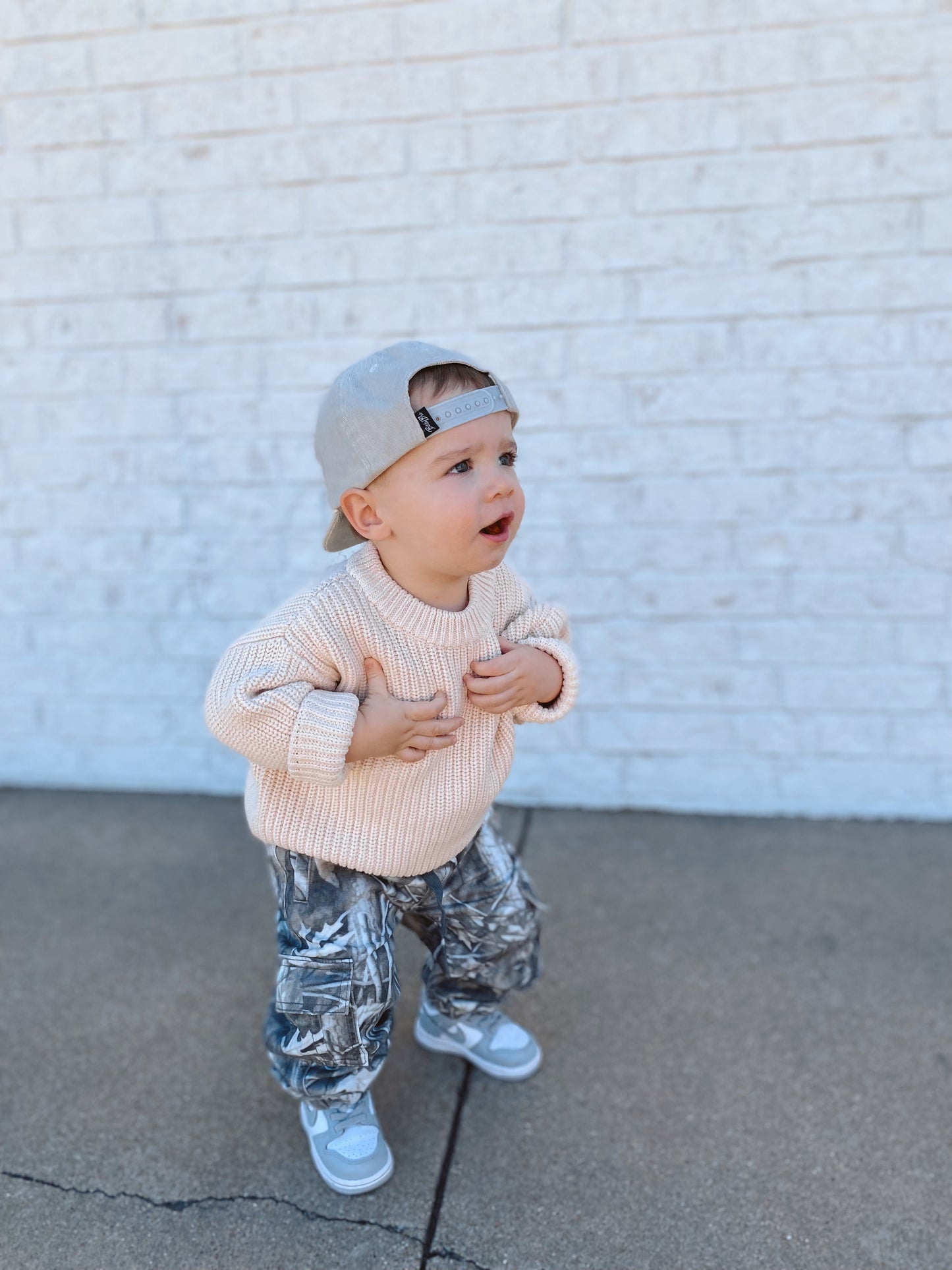Chunky Knit Sweater | Vanilla