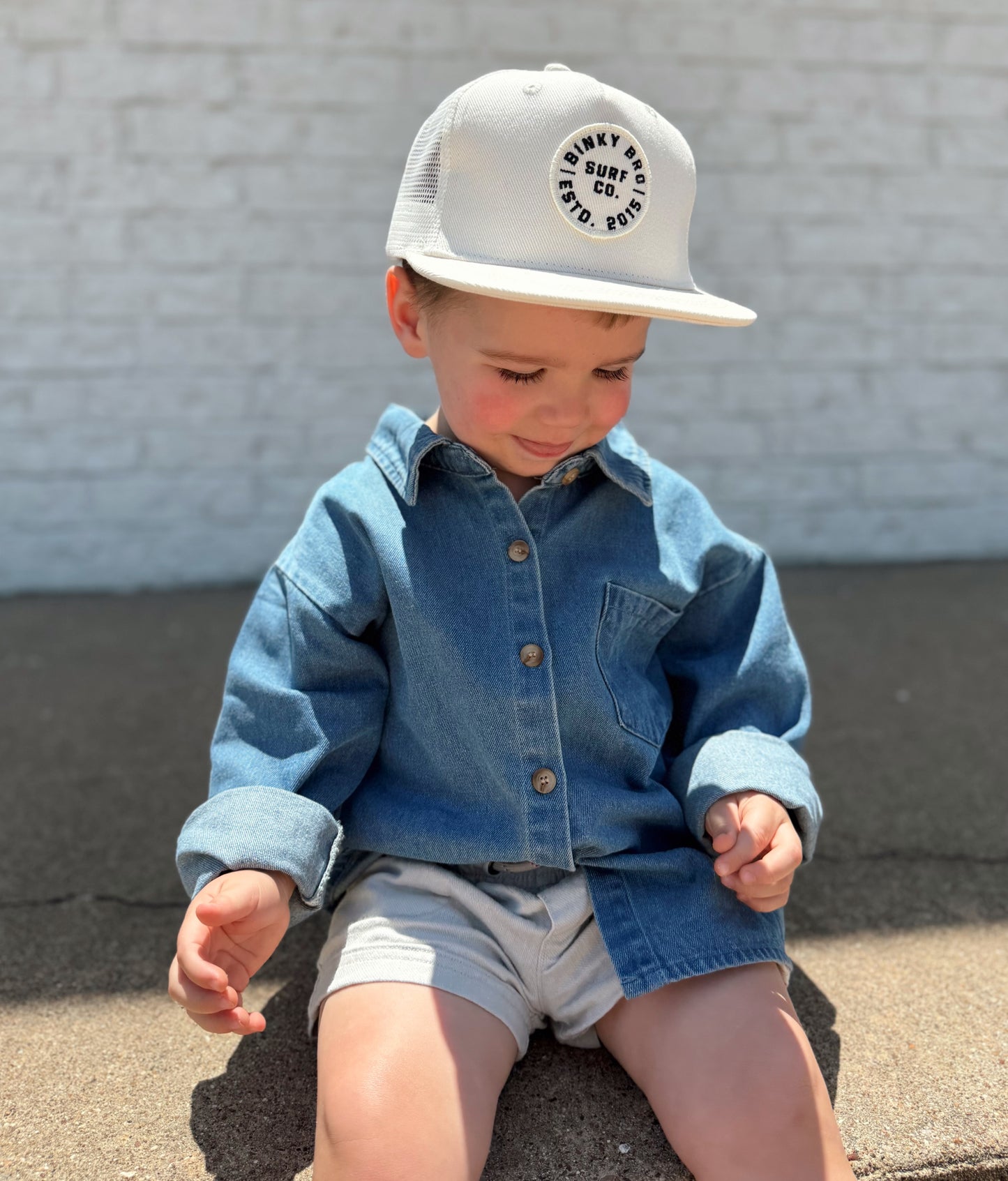 Grandy Denim Button Down