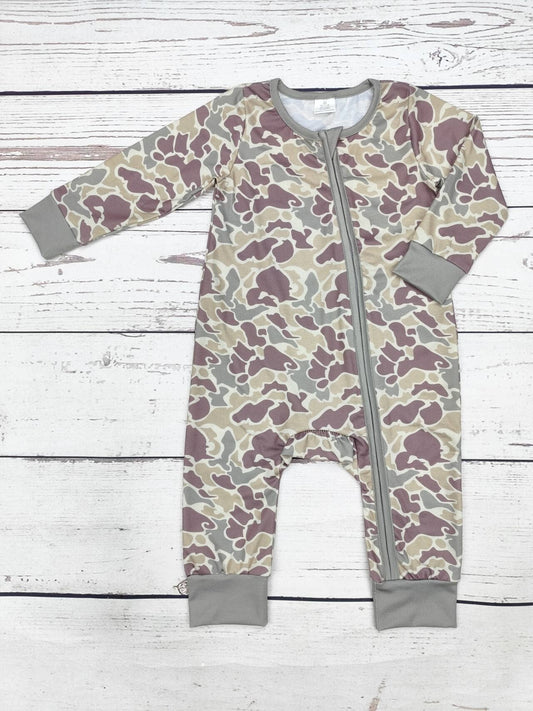 Camouflage Print Zippy Sleeper