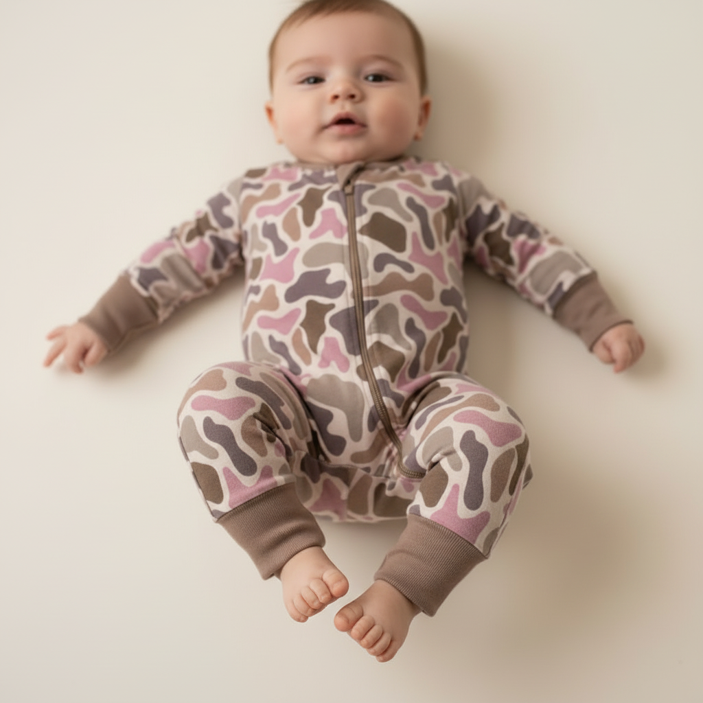For the Gals Camo Zippy