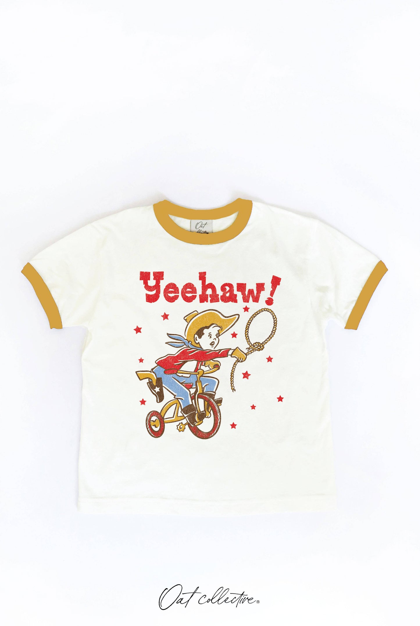 YEEHAW! Ringer Graphic Tee