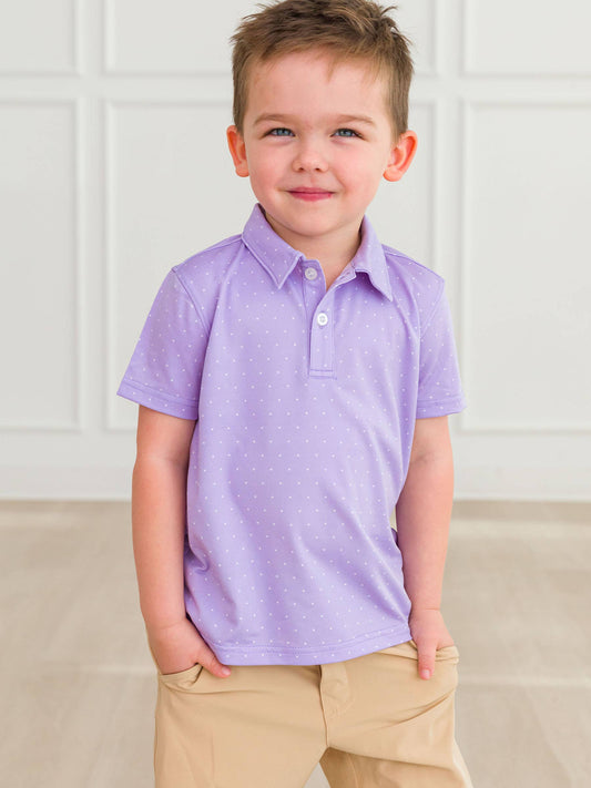 Lavender Performance Polo