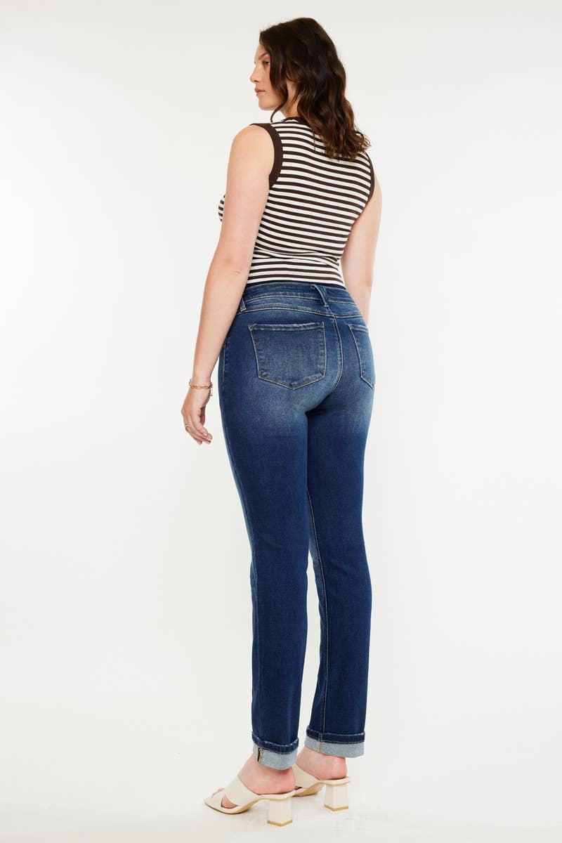 Full Band Straight Leg - Maternity Jeans