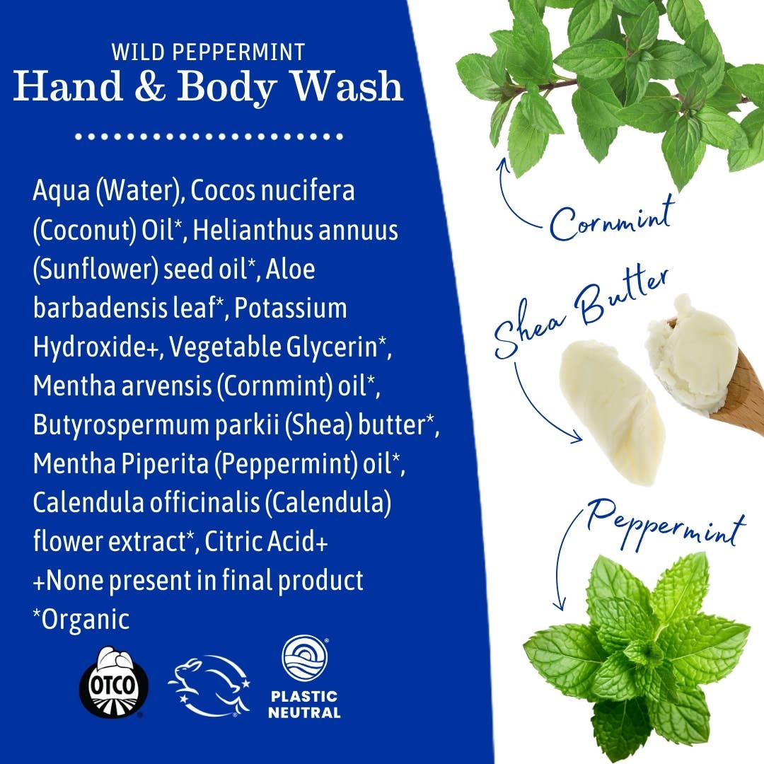 Wild Peppermint Hand & Body Wash
