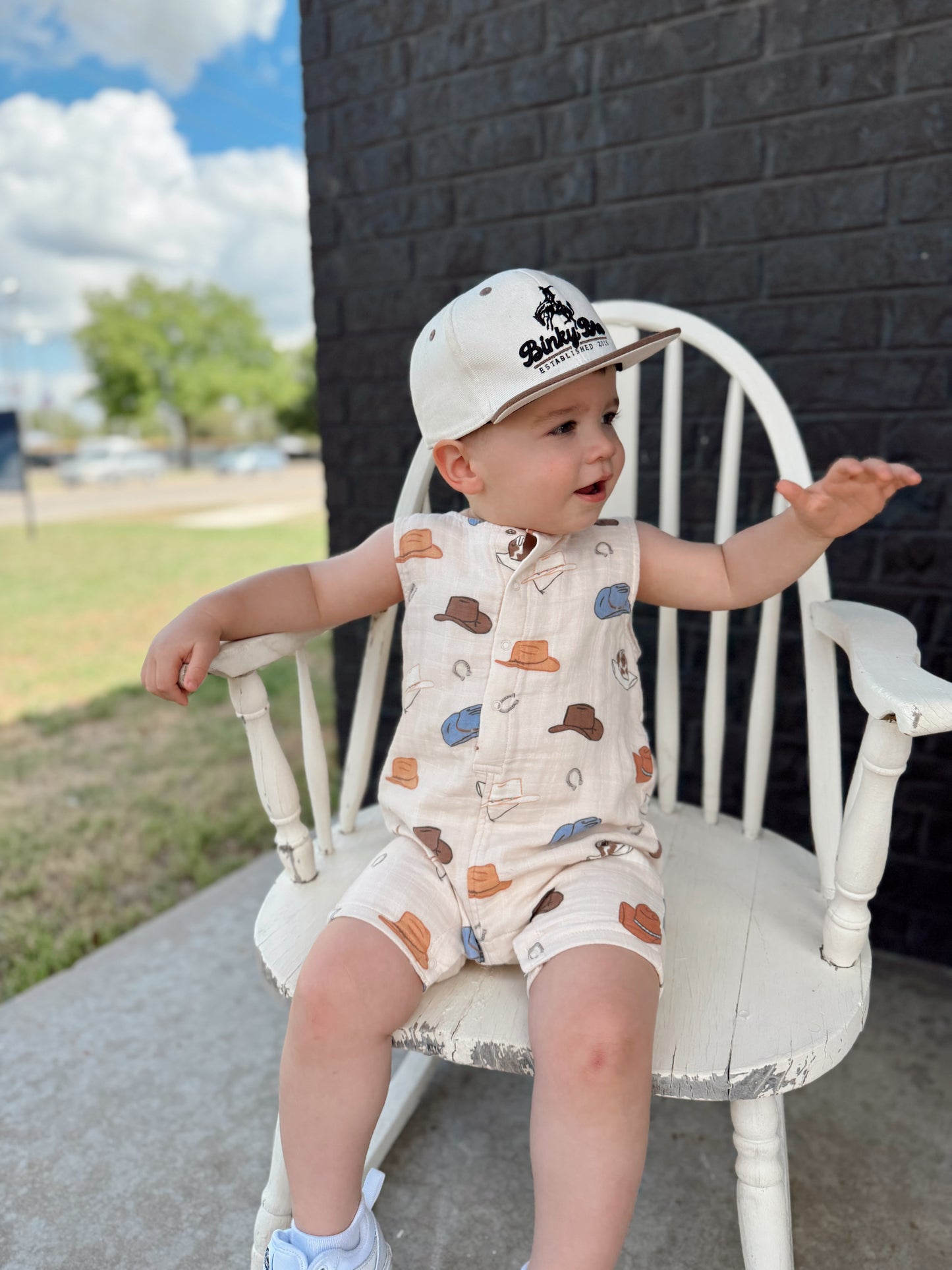 Western Shortie Romper