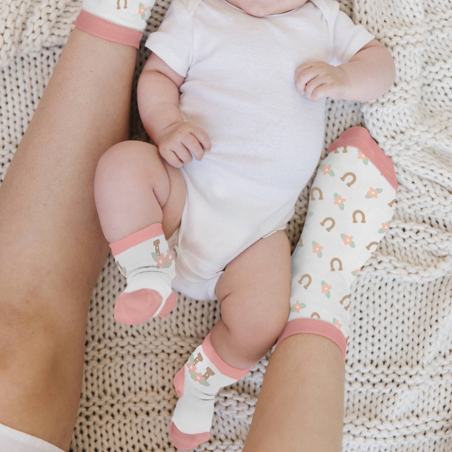 Mama & Me Socks Set - Bloomin' Boot