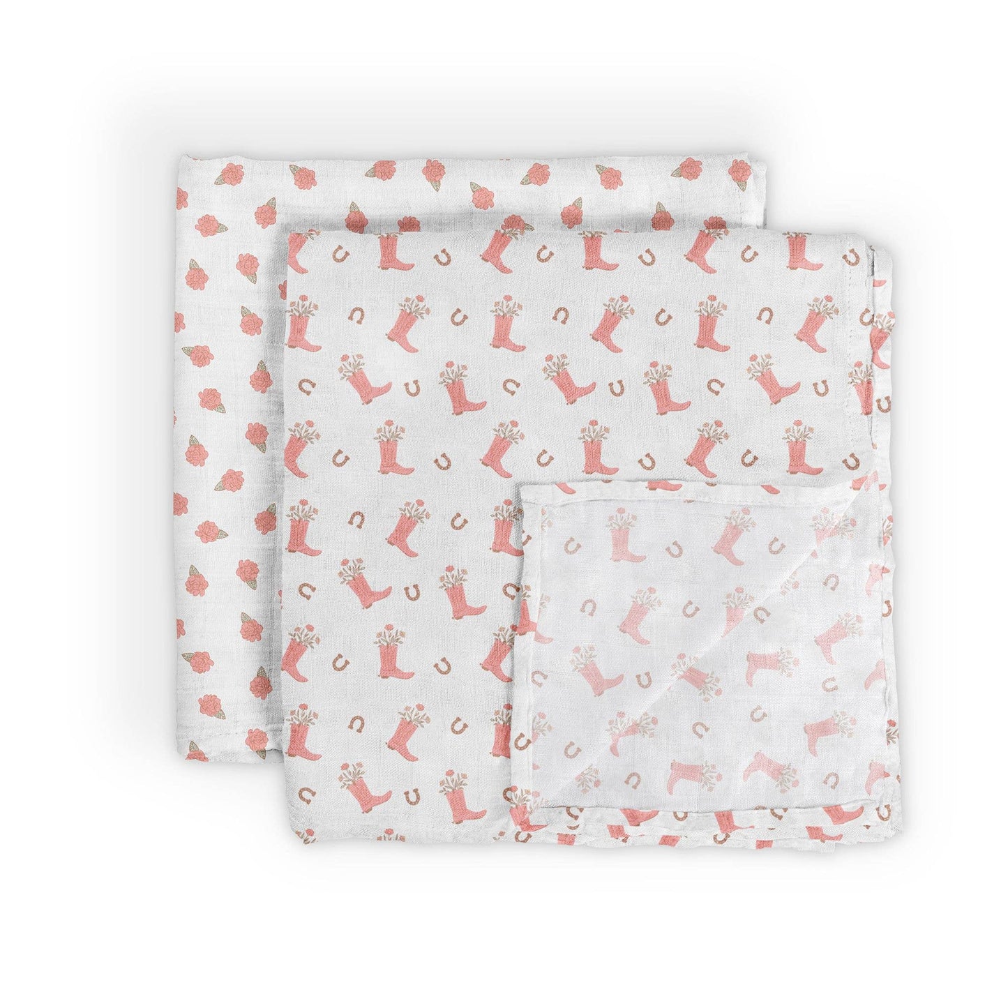 Swaddle Blanket Set - Bloomin' Boot