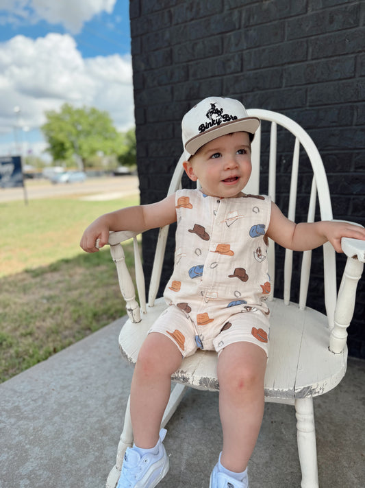 Western Shortie Romper
