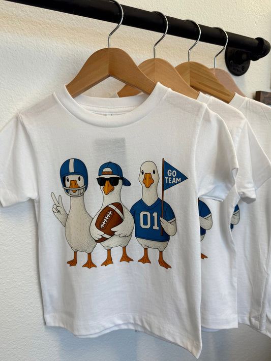 Game Day Football Geese Tee
