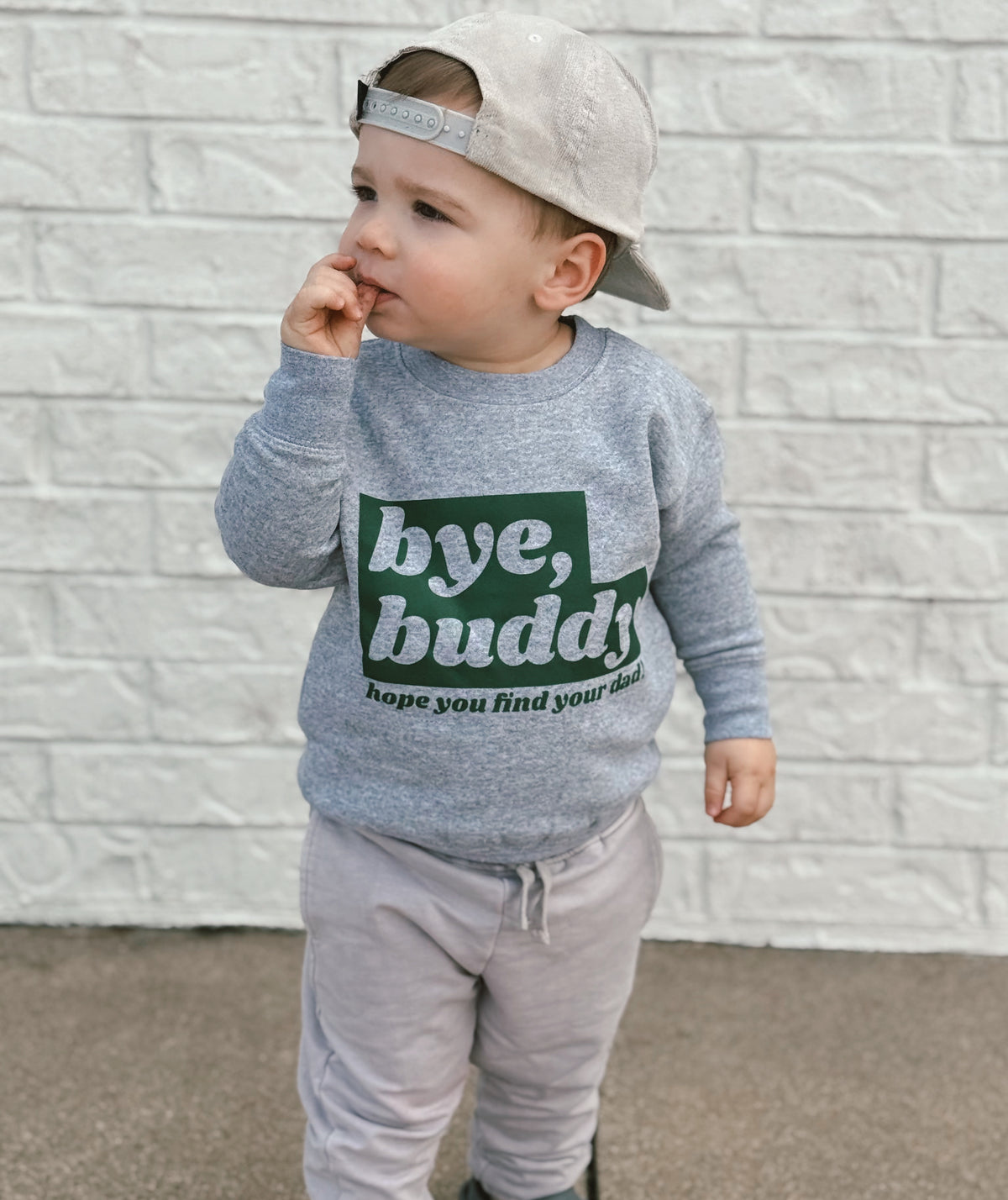 Bye Buddy Graphic Sweatshirt