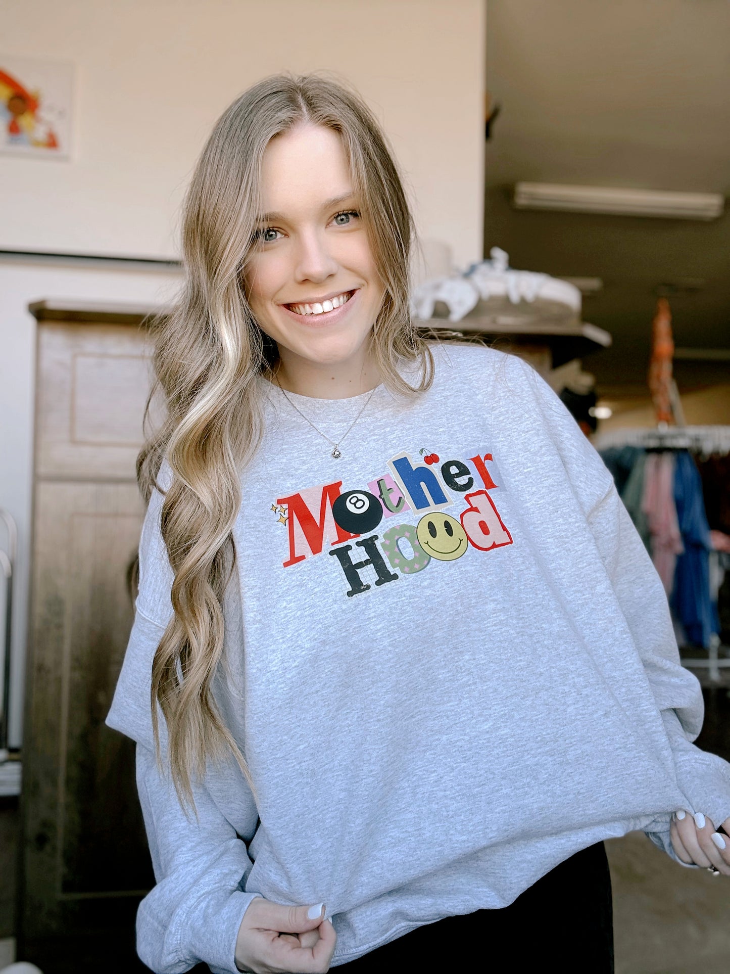 Retro Motherhood Crewneck