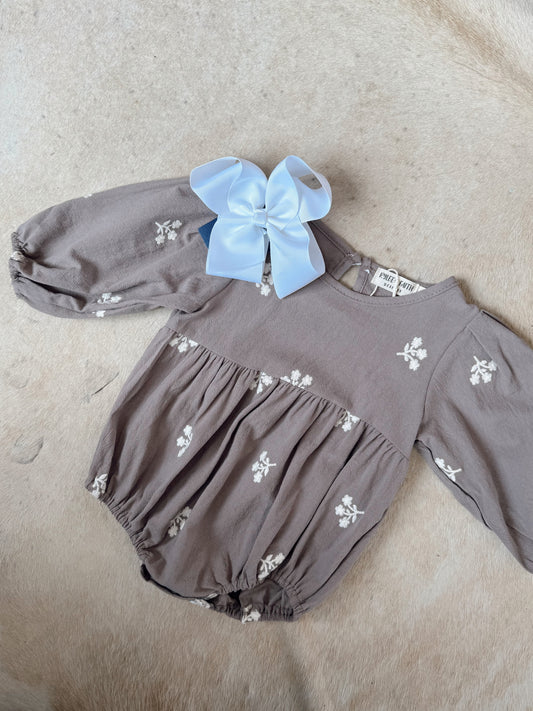 The Quinn Floral Romper