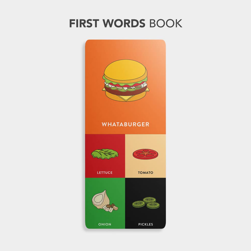 Whatababy - First Words Book