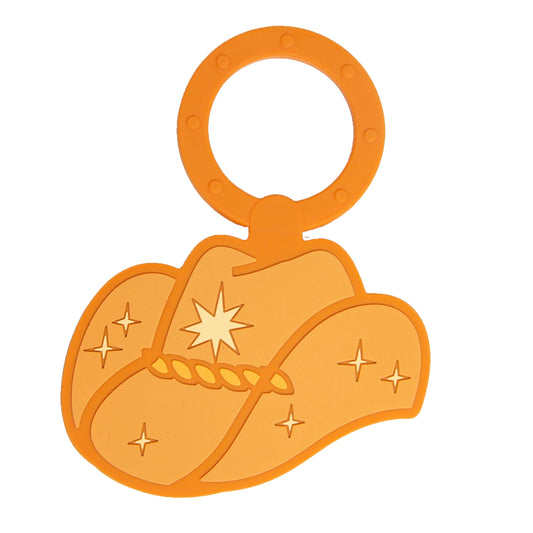 Western Cowboy Hat Teether