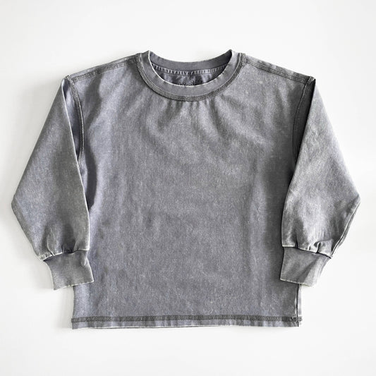 Sleet Stonewash Long Sleeve Tee